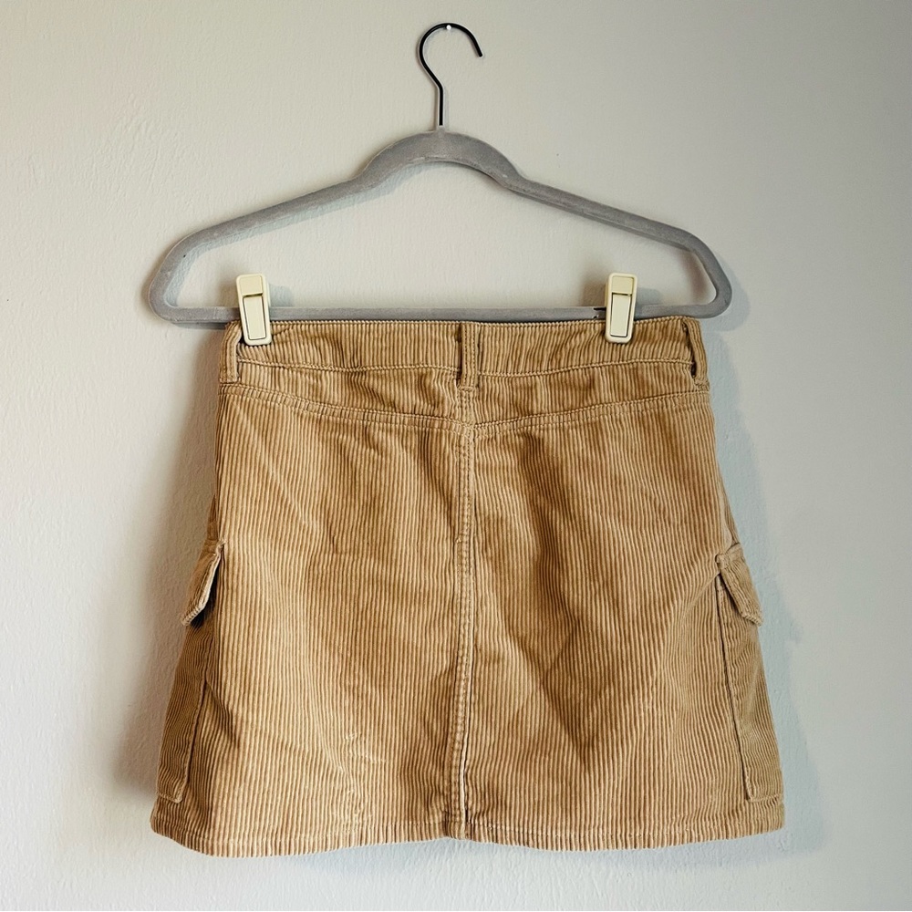 Denim Jacket and Corduroy Skirt Set - Picture 3 of 5